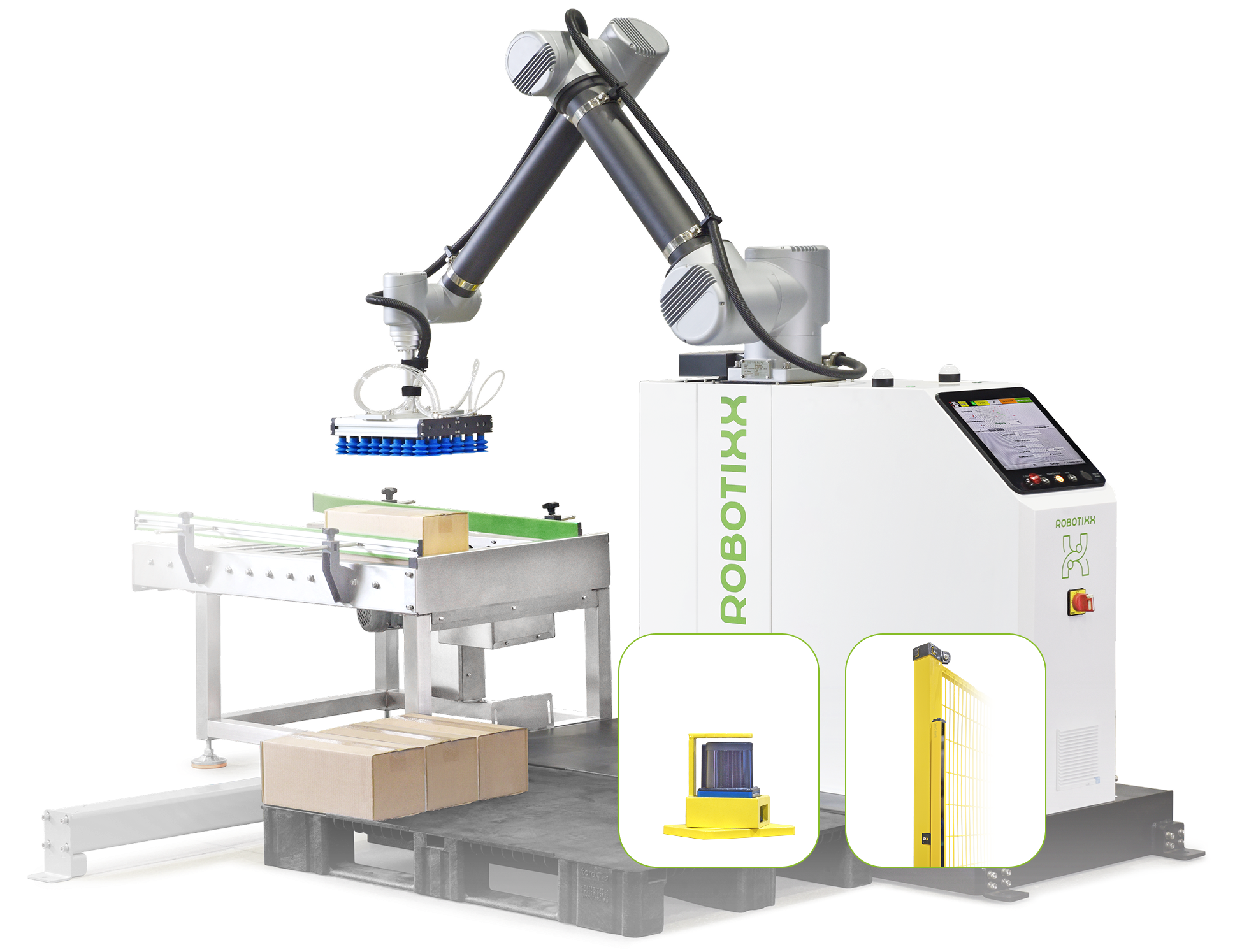 Робот-палетоукладчик ROBOTIXX